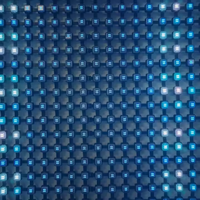 Écran LED en maille haute transparence 2LED 4LED 6LED noir/gris P50 étanche pour affichage événementiel et scénique