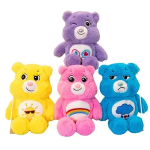 Renkli Carebears doldurulmuş hayvan peluş oyuncaklar bakım ayı Plushies caretoy oyuncak ayı hayvan figürü peluş oyuncak