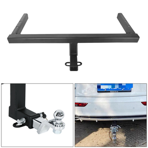 Pour Audi Q5 SUV : Pièces de pare-chocs arrière en acier, barre de remorquage, <span class=keywords><strong>crochet</strong></span> de remorquage, accessoires de <span class=keywords><strong>attelage</strong></span> de véhicule, <span class=keywords><strong>attelage</strong></span> de <span class=keywords><strong>caravane</strong></span> - Product Image 3