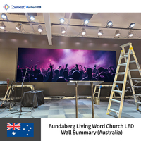 Panneau d'affichage vidéo fixe intérieur P1.2 P1.5 P1.8 P2.5, écran LED publicitaire pour centre commercial, magasin de détail, église