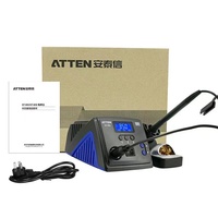 Station de soudage et de retravaillage ATTEN ST-909 90W avec écran LCD, thermostat intelligent, mise en veille automatique, qualité industrielle, outils de réparation