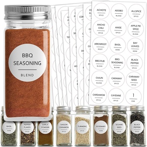 Printing Self Adhesive Roll Vinyl Weatherproof <strong>Kitchen</strong> Organization Minimalist Pantry Sticker <strong>Label</strong> for Spice Jar - Product Image 2