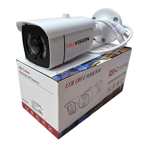 Cámara Analógica Panorámica AHD de 180 Grados Gran Angular Tipo Bala de Metal con Visión Nocturna a Todo Color para Exterior a Prueba de Agua CCTV - Product Image 5