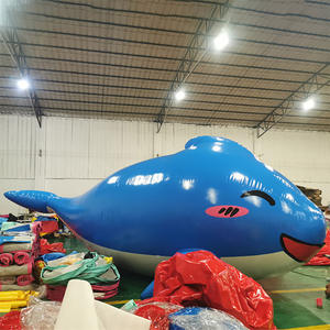 Canard géant gonflable en caoutchouc jaune, équipement de jeu d'amusement, canard jaune fixe à l'eau, personnage de dessin animé pour promotion - Product Image 3