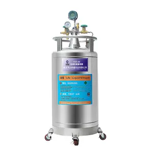Tanque de nitrogênio líquido de automação YDZ50 Laboratório multifuncional Dispositivo de Refrigeração Tanques LN2 Pressurizados