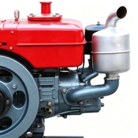 Pompe à débit mixte diesel en fer, haute pression, décharge d'eau 800m³/h, cylindrée moteur 1,47L, grande capacité, pour irrigation et drainage