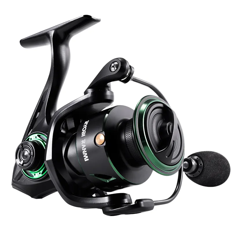 ใหม่ RF 5.2:1 ล้อโลหะน้ําเค็มทะเลปั่น Reel Carrete De Pesca ปลาคาร์พ Reel ปั่น Reel สําหรับทะเล