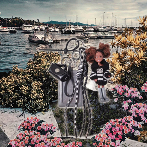 Bán Buôn Mô Hình Động Vật Đính Cườm Nhựa La Bàn Móc Khóa Cho Điện Thoại Di Động Treo Tay Sơn Thiết Kế Cô Gái <span class=keywords><strong>Keychain</strong></span> - Product Image 3