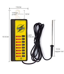 Prezzo di fabbrica recinzione elettrica tester digitale con facile lettura schermo LCD - Product Image 6