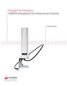 Antenne omnidirectionnelle large bande Keysight N6850A, 20 MHz à 6 GHz passive pour la détection d'interférences et la localisation de signaux N685 - Product Image 2