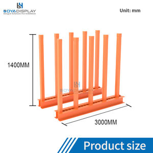 वेयरहाउस शोरूम के लिए आर्थिक संगमरमर धातु ग्रेनाइट स्टोन स्लैब भंडारण प्रणाली रैक का टिकाऊ उपयोग - Product Image 3