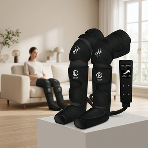 Masajeador de <span class=keywords><strong>Piernas</strong></span> por Compresión de Aire OEM con Calor <span class=keywords><strong>para</strong></span> <span class=keywords><strong>Piernas</strong></span> y Pies, Mejora la <span class=keywords><strong>Circulación</strong></span> Sanguínea - Product Image 1