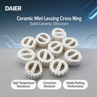 Baffle industriel denté en céramique Pingxiang Dai-Er pour mini-tour de lavage, en argile compactée, Jiangxi Chine