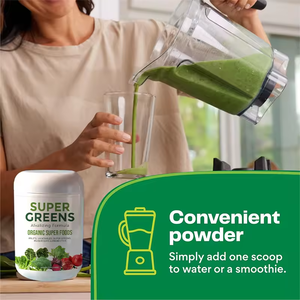 Super-aliments verts premium avec prébiotiques et probiotiques. Soutient la régularité, réduit les <span class=keywords><strong>ballonnements</strong></span> et stimule le métabolisme. - Product Image 4