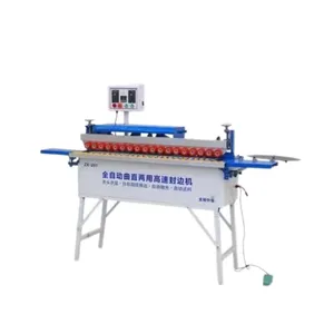 Newly designed high-speed edge banding machine for both straight and curved edge banding machine