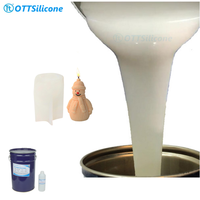 Silicone liquide souple pour fabriquer un moule à bougie RTV-2 silicone