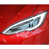 Plaque de guidage de phare DRL en acrylique pour feux de jour, tube lumineux pour TESLA Model S 2017-2019