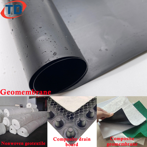 Geomembrana Negra de HDPE de 45 Mil para Estanques, Piscinas y Cultivos de Peces, Membrana Geomembrana para Retención de Agua, Riego, 1mm 2mm - Product Image 2