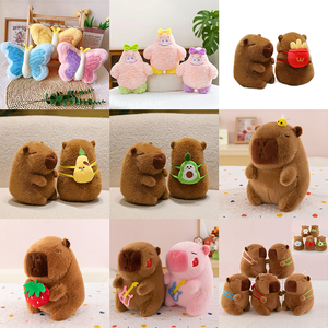 Peluche Capybara <span class=keywords><strong>Chef</strong></span> <span class=keywords><strong>Pâtissier</strong></span>, toutes séries, pour machine à griffes, mini peluche, best-seller, jouet en peluche pour machine à griffes, vente chaude - Product Image 3