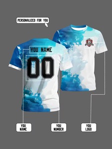 Camisetas casuales de manga corta para hombre personalizadas, producidas por una fábrica de ropa, se ofrece personalización.F10 - Product Image 2