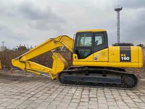 Excavatrice utilisée KOMATSU PC160-7 des prix bon marché excellente représentation Excavatrice utilisée KOMATSU à vendre - Product Image 4