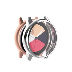 Protection d'écran tout autour, coque de protection pour <span class=keywords><strong>Samsung</strong></span> <span class=keywords><strong>Galaxy</strong></span> <span class=keywords><strong>Watch</strong></span> <span class=keywords><strong>Active</strong></span> <span class=keywords><strong>R500</strong></span>, placage TPU, étui de protection - Product Image 4