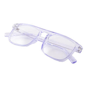 新しいトレンドクリアスクエアフレームデモレンズ光学眼鏡眼鏡メガネ - Product Image 4