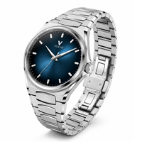 Nouvelle Montre Homme de Luxe en Acier Inoxydable à Quartz, Résistante à l'Eau, Design 2026, Haute Qualité, avec Logo Personnalisé et Affichage de la Date