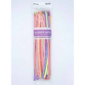 50 Palloncini Assortiti a Forma di Torta 260 in Lattice per Feste Palloncini di Alta Qualità per Feste - Product Image 1