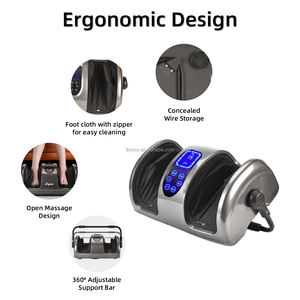 Reflexología terapéutica Amasado y balanceo para pies Tobillo Pierna Pie y pantorrilla Masajeador Shiatsu Masajeador de pies - Product Image 5