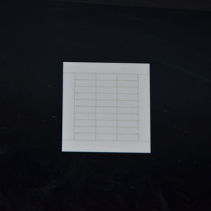 औद्योगिक सिरेमिक इन्सुलेशन सामग्री वर्ग प्लेट 95 एल्युमिना सिरेमिक शीट 3.6 g/cm घनत्व 7gpa कठोरता - Product Image 4