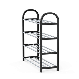 ארון נעליים רב תכליתי בעל ארבע שכבות, פשוט, לחיסכון במקום - Product Image 1