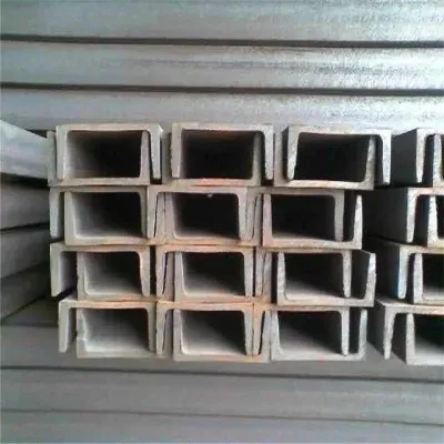 Acciaio al carbonio U ferro fascio 100x50x6 canale in acciaio C Purlins profilo acciaio canale per la costruzione