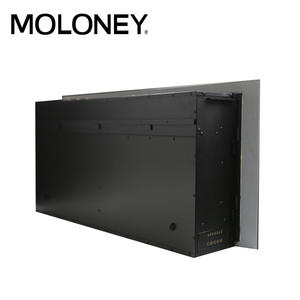 Foyer électrique mural en verre peint blanc de style moderne, armoire TV, <span class=keywords><strong>fausse</strong></span> flamme, nouveauté - Product Image 5