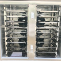 Bon prix, haute efficacité, air moyen, rapide, flash, refroidisseur, congélateur pour poulet, viande, légumes, poisson, durian, pizza