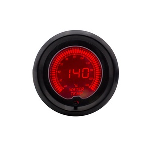 2 inç 52mm <span class=keywords><strong>Evo</strong></span> 7 Renkli LCD Su Sıcaklık Göstergesi 40-140 Santigrat ABS+Metal+Cam Evrensel Uyum - Product Image 2