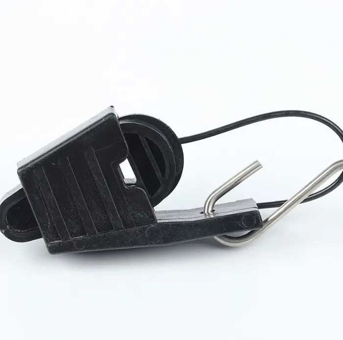 Крюк FTTH типа S для кабельного волоконно-оптического удлинительного зажима раствор из нержавеющей стали FTTH, Ретрактор для оптического кабеля, кабельный зажим