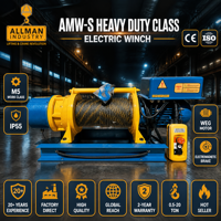 ALLMAN 500kg Elektrikli Vinç 220V 380V M5 Çalışma Sınıfı IP55 Koruma CE ISO Sertifikalı Fabrika Fiyatı İnşaat İçin