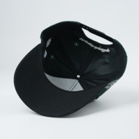 Casquette de baseball sport personnalisée à 5 panneaux de style vintage avec logo brodé Image sportive en tissu commun