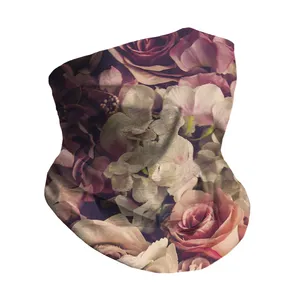 Personalizzata Al Por Mayor Printed Tube Seamless Floral Bandana