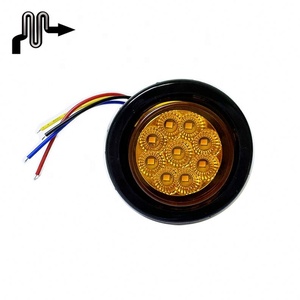 Bon marché Prix 12-24v 2 "Flash Round Led <span class=keywords><strong>feu</strong></span> arrière <span class=keywords><strong>feu</strong></span> <span class=keywords><strong>de</strong></span> gabarit latéral pour camion <span class=keywords><strong>remorque</strong></span> - Product Image 4