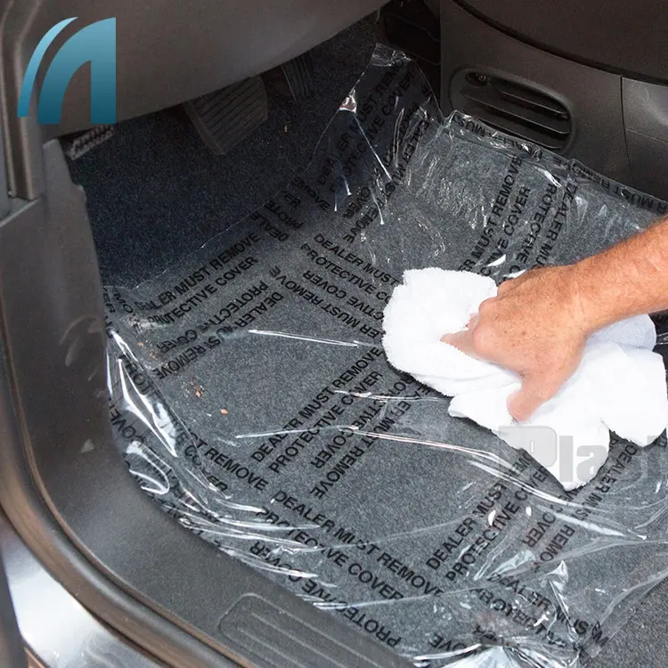 Car Carpet Protective Film PE Self Adhesive Film For Surface Protection