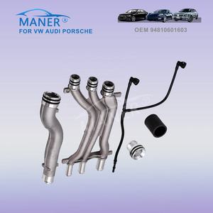 MANER 94810601603 94810601602 Tuyau de radiateur de refroidissement du moteur pour Porsche Cayenne 2003-2006 4.5 V8 - Product Image 2