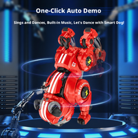 Chien robot télécommandé en gros, Mecha Bulldog, jouet acrobatique programmable, marche, chante, danse, cadeau pour enfants, personnalisable OEM ODM