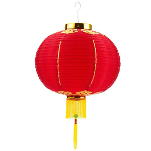 Đèn lồng vải đỏ không thấm nước ngoài trời truyền thống của Trung Quốc để trang trí tết âm lịch - Product Image 2