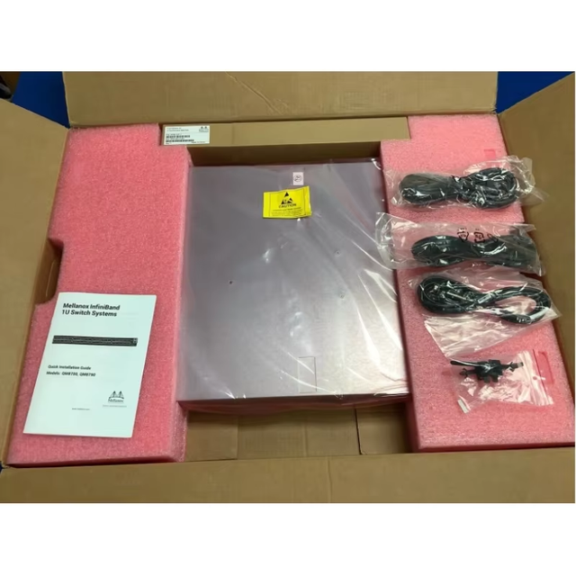 100% New  Mellanox MQM8700-HS2R Quantum 200Gb/s InfiniBand Switch, 40 QSFP56 Ports