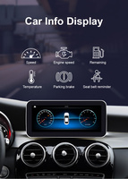 Système multimédia 10.25 "Linux Carplay Android AUTO pour Mercedes classe a W176 CLA GLA W212 W205 W204