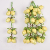 Realistiche kunstmatige fruit- en groentegarland van schuim, hangend aan een koord, voor thuis, bruiloft, feest, binnendecoratie