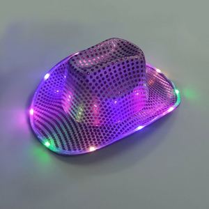 <span class=keywords><strong>Sombrero</strong></span> de Jazz Brillante de Moda al por Mayor, Sombreros Vintage para Fiestas, <span class=keywords><strong>Sombrero</strong></span> de Payaso Divertido con Luces LED - Product Image 5