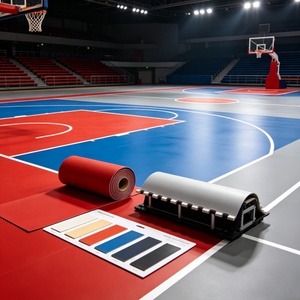 Outdoor Tennis Modular Floor Mat 12X12 Inch Children Classroom Sport Educational Flooring Pp Interlocking Basketball Court ce - Product Image 2